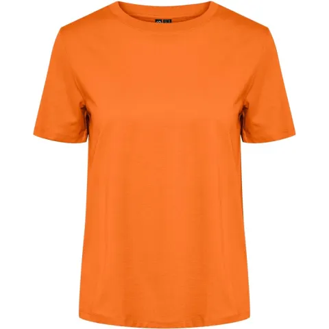 Pieces t-shirt Pcria – Persimmon Orange — produktfoto