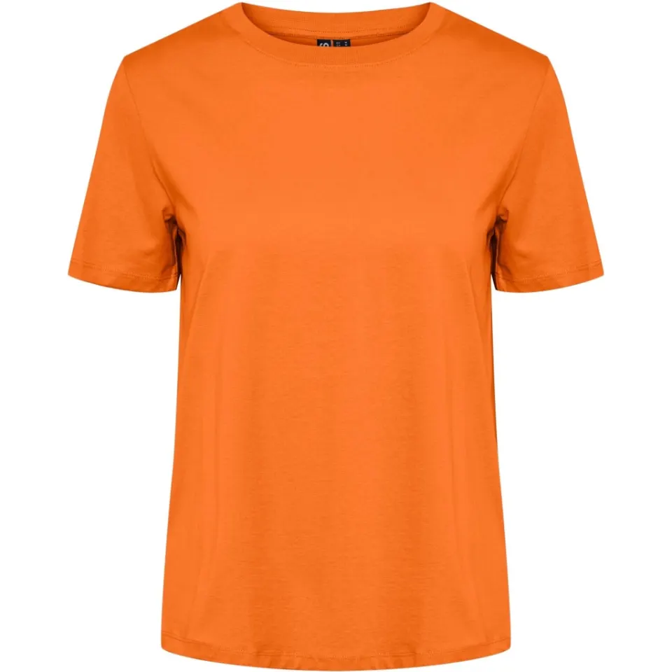 Pieces t-shirt Pcria – Persimmon Orange — produktfoto