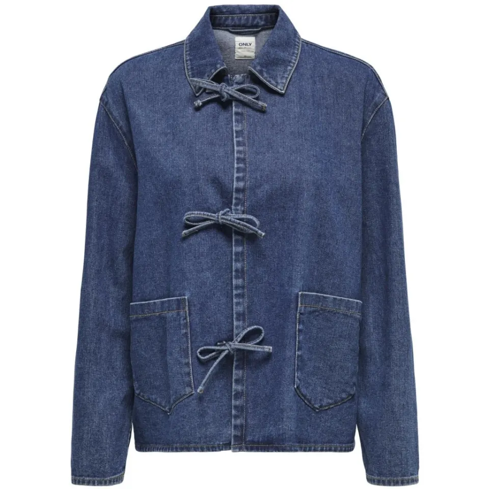 ONLY jakke Onlthille – Dark Blue Denim — produktfoto