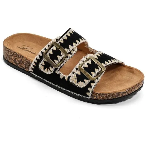 Zaira sandaler W2720 – Nero — produktfoto