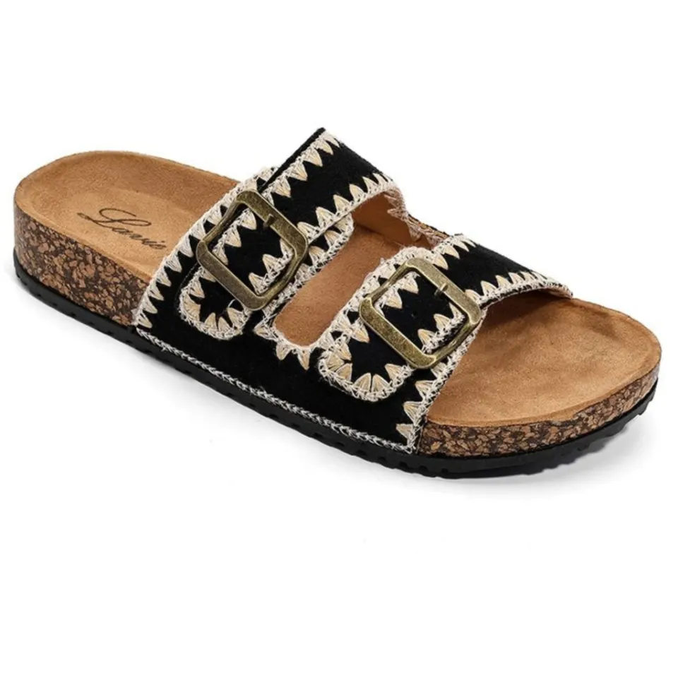 Zaira sandaler W2720 – Nero — produktfoto