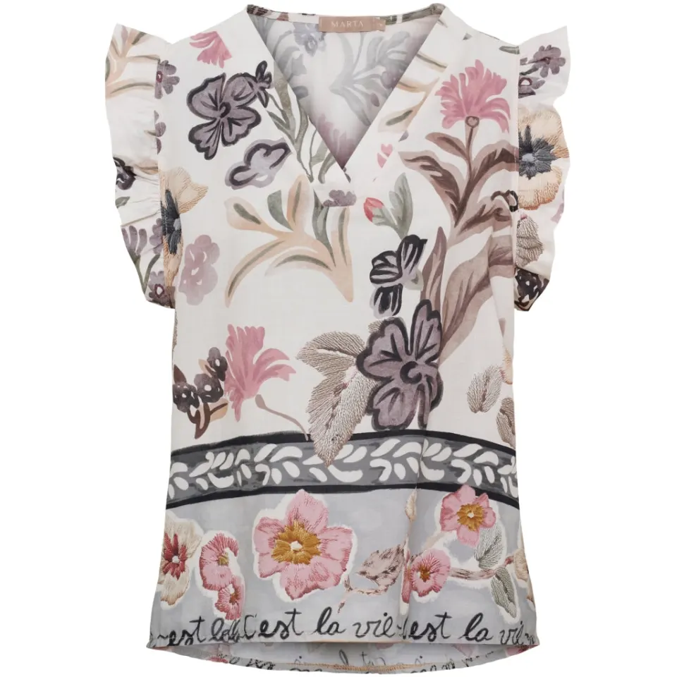 Marta du Château top MdcMarita 85573 – sort — produktfoto