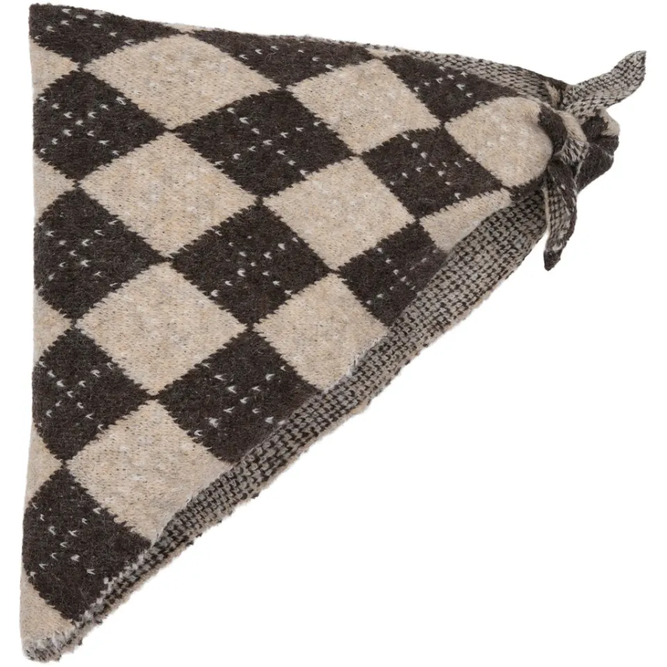 Marta du Château tørklæde MdcMaxi BA-3512 – Coffee/Taupe — produktfoto