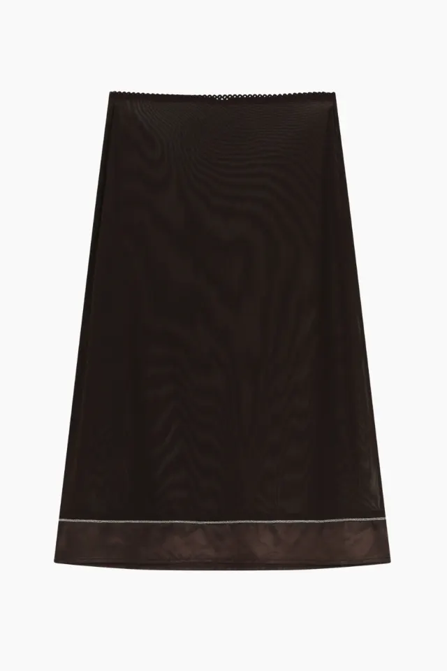 Résumé KendraRS Skirt – mørkebrun — produktfoto