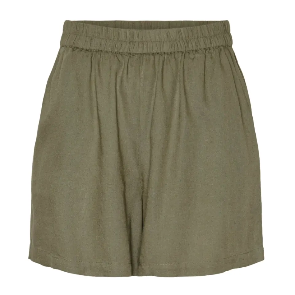 Pieces shorts Pcpia – Deep Lichen Green — produktfoto