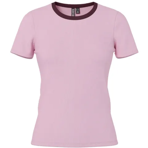 Pieces t-shirt Pcmay – Roseate Spoonbill WINETASTING — produktfoto