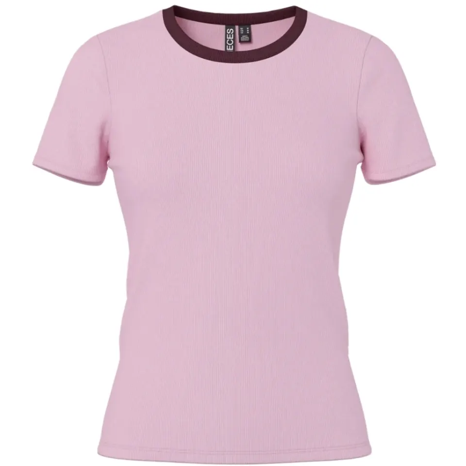 Pieces t-shirt Pcmay – Roseate Spoonbill WINETASTING — produktfoto