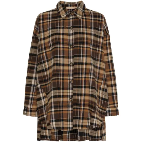 Marta du Château skjorte MdcLaureline 248459 – Camel J-Tex — produktfoto