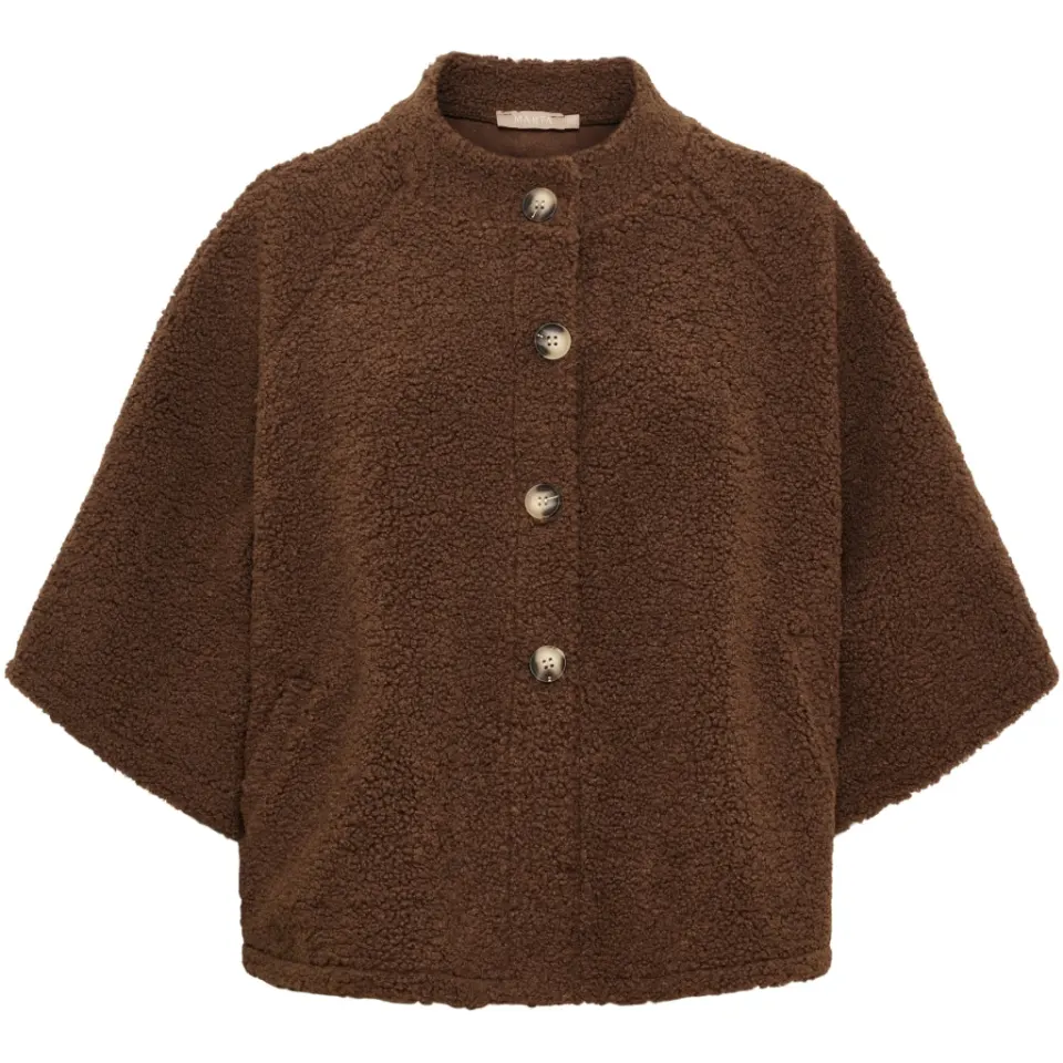 Marta du Château Jakke MdcValencia 248370Teddy – Marrone9 — produktfoto