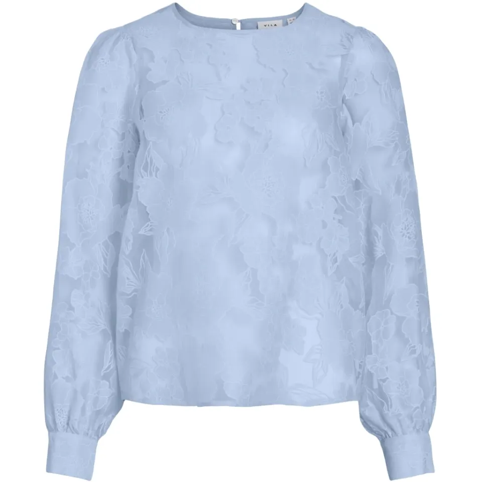 VILA Bluse VIBillie – Nantucket Breeze — produktfoto