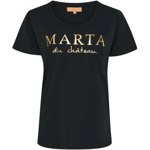 Marta du Château T-shirt MT002 – sort — produktfoto
