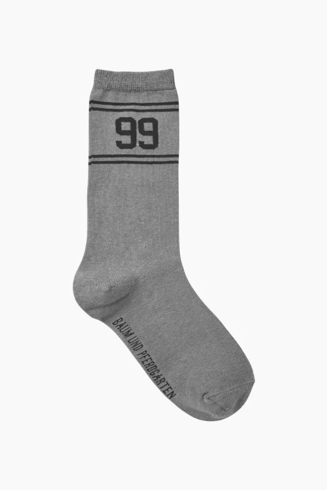 Baum und Pferdgarten Ling Socks – Grey 99 — produktfoto