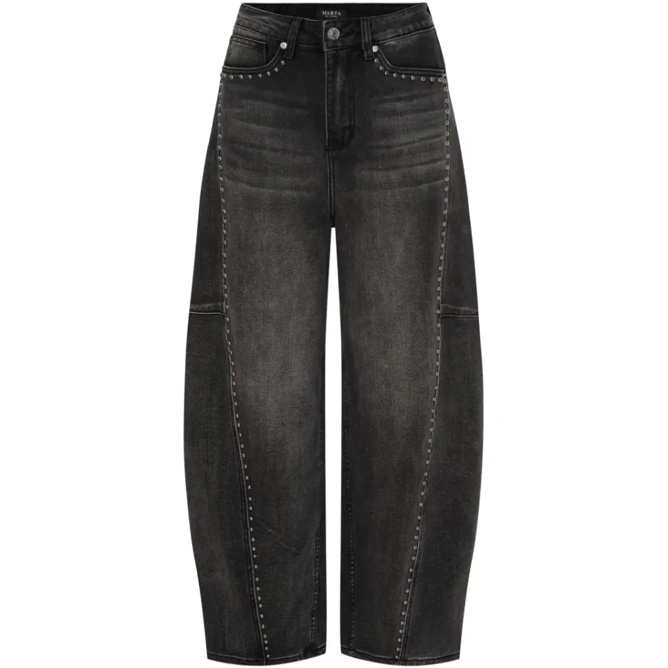 Marta du Château jeans MdcIngeborg MDC213-8529 – grå — produktfoto
