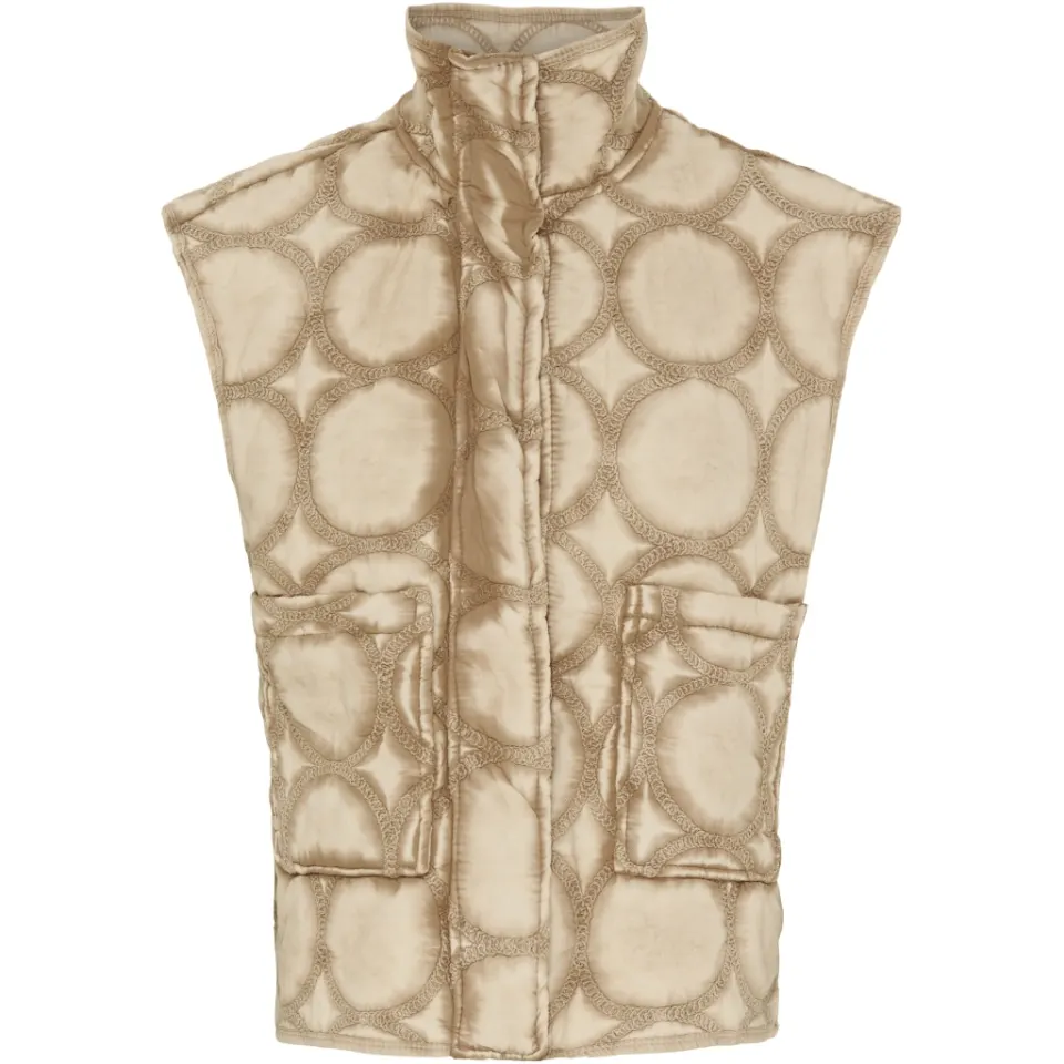 Marta du Château vest MdcAmy 85782 – camel — produktfoto