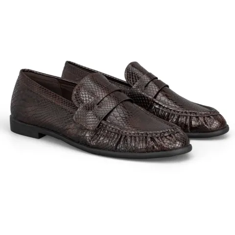 Koto loafers Y-115 – brun — produktfoto