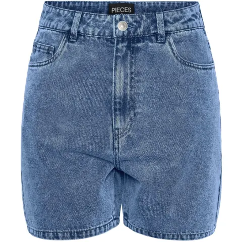 Pieces shorts Pcabbi – Light Blue Denim — produktfoto