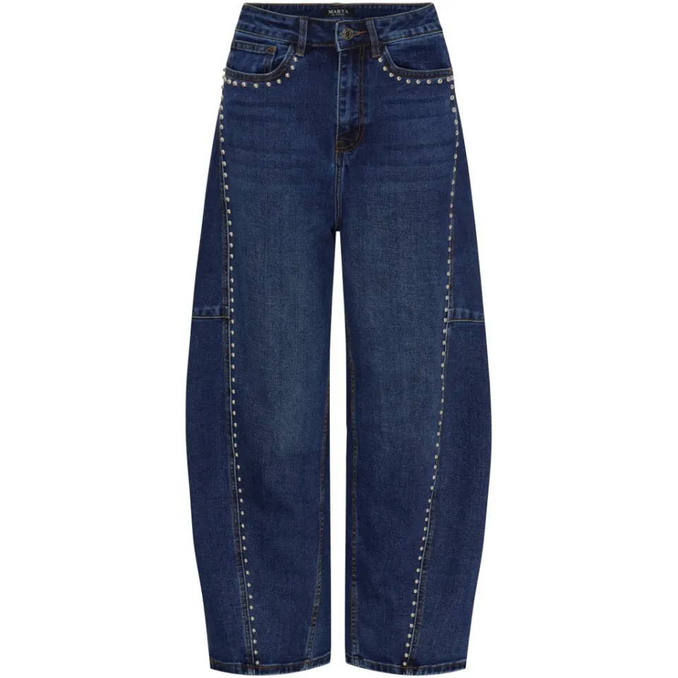 Marta du Château bukser MdcIngeborg MDC214-8524 – Denim — produktfoto