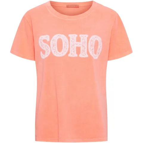 Marta du Château T-Shirt MdcBelina 22585 Soho – Orange Fluo — produktfoto