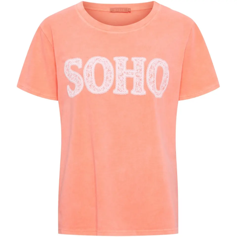 Marta du Château T-Shirt MdcBelina 22585 Soho – Orange Fluo — produktfoto