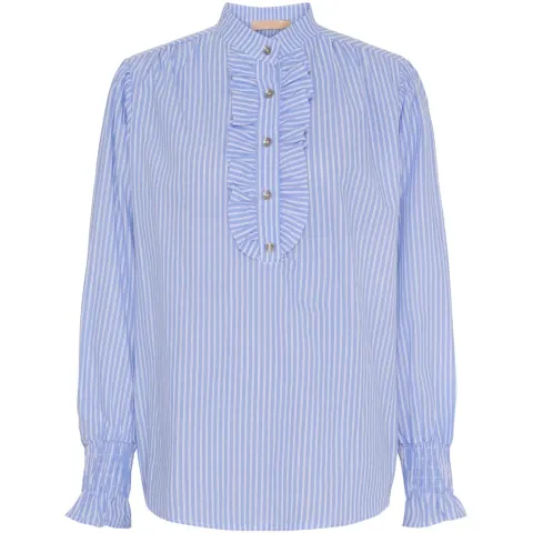 Marta du Château bluse MdcMargaux 6811 – Celeste — produktfoto