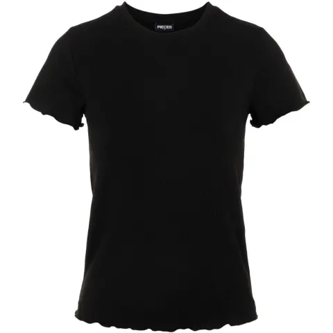 Pieces T-shirt Pcnicca – sort — produktfoto