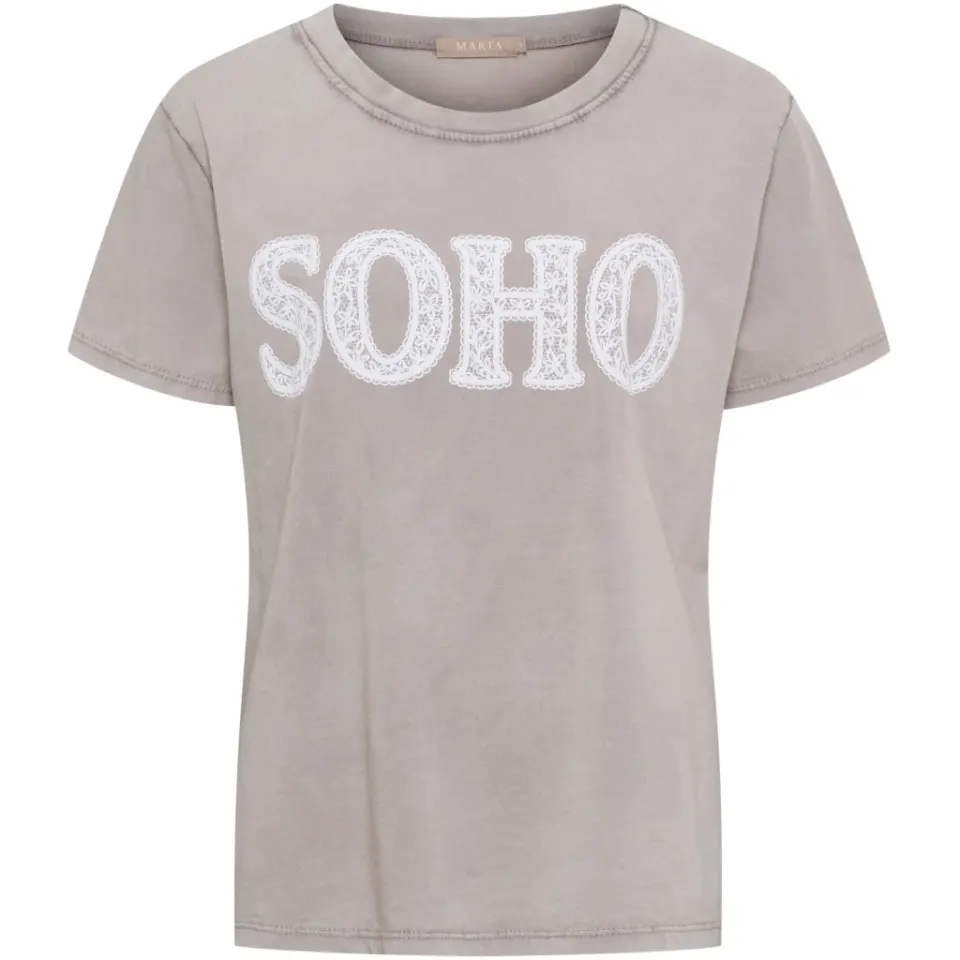 Marta du Château T-Shirt MdcBelina 22585 Soho – Fango — produktfoto