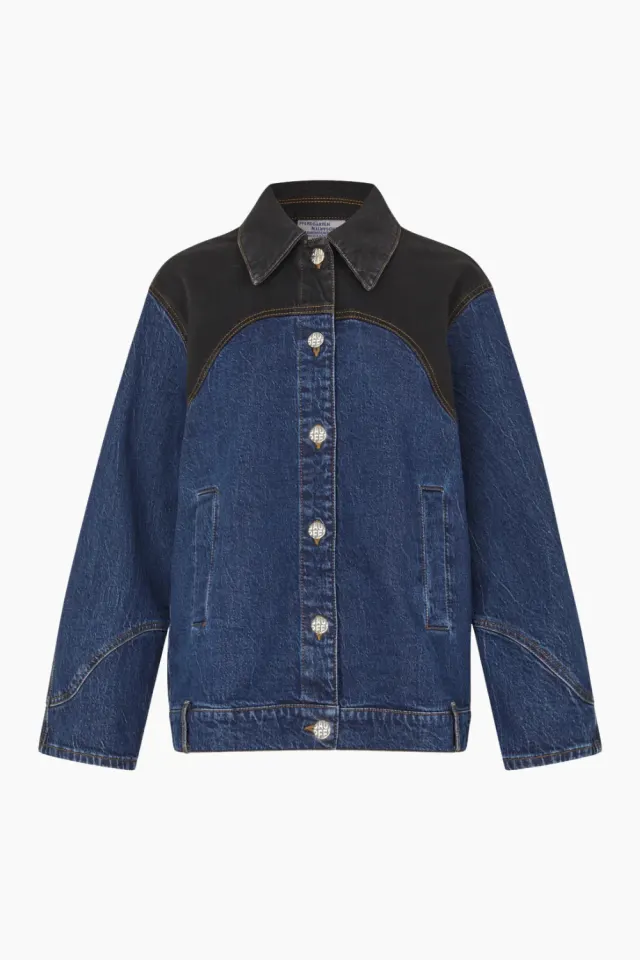 Baum und Pferdgarten Bayson Jacket – Blue Black Mix — produktfoto