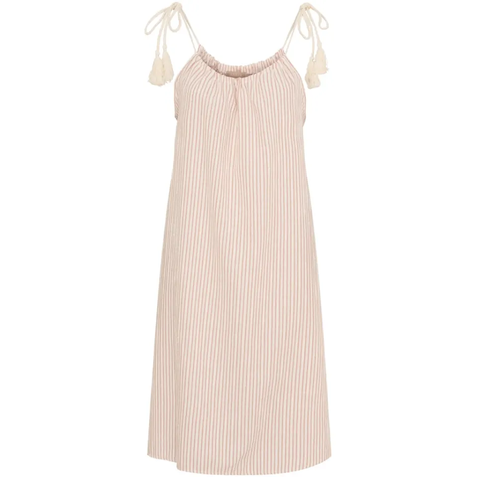 Marta du Château kjole MdcKamala 259161 – Beige/Peperosa — produktfoto