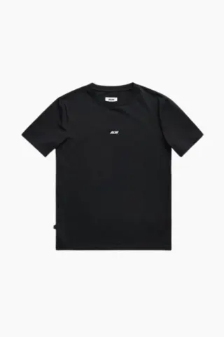 ALIS Jeron Essential T-shirt w/Logo – Solid Black — produktfoto