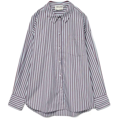 Vero Moda Skjorte Awparina – Allure ZINFANDEL/BIRCH — produktfoto