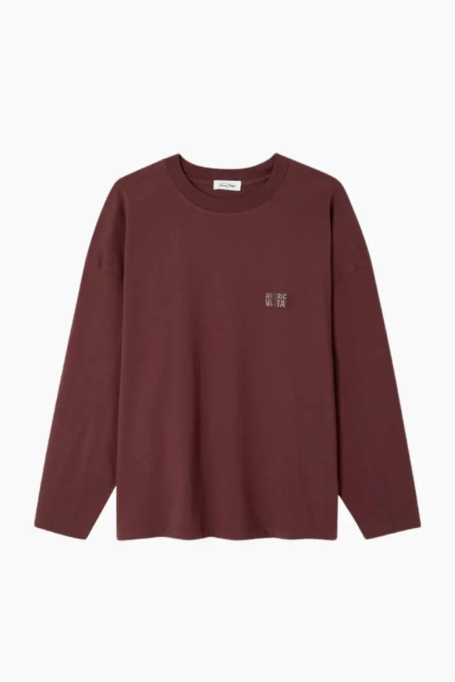 American Vintage Women's T-shirt Gixy – lilla — produktfoto