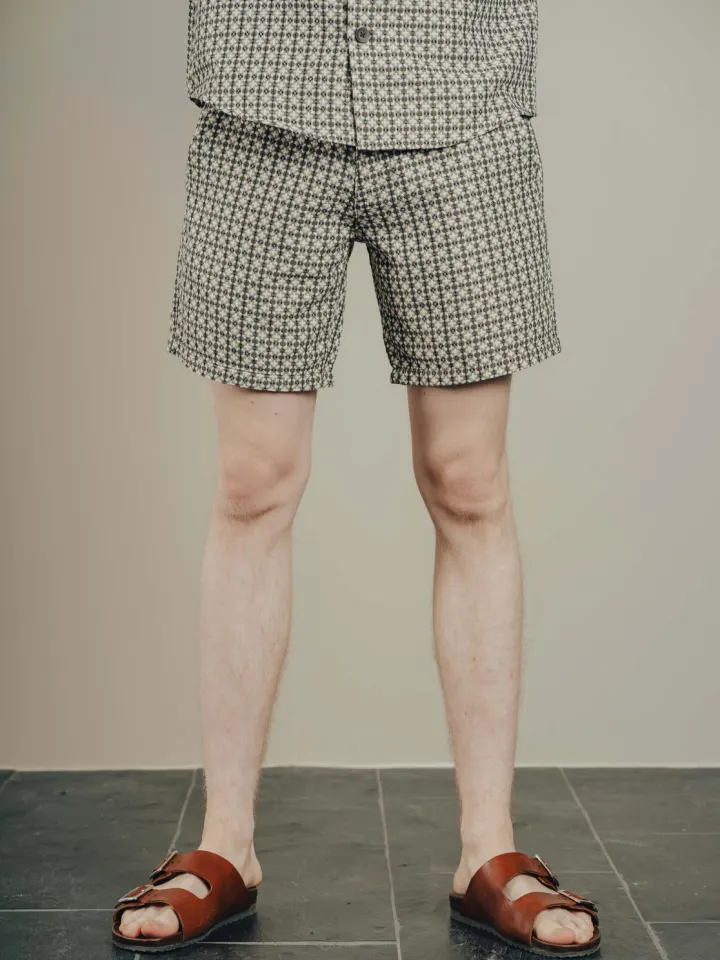 Pre End Tulio Shorts – Brown Olive — produktfoto