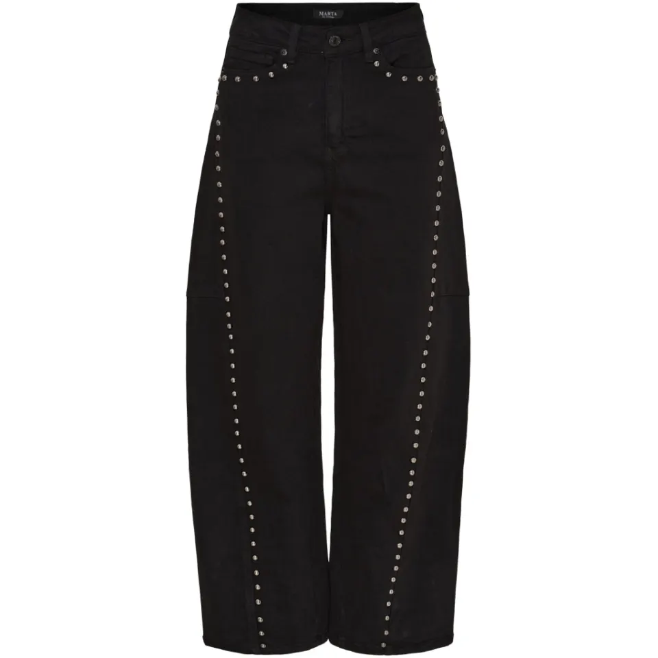 Marta du Château jeans MdcIngeborg MDC225-8529 – sort — produktfoto