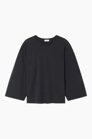 American Vintage Fizvalley T-shirt – Vintage Black — produktfoto