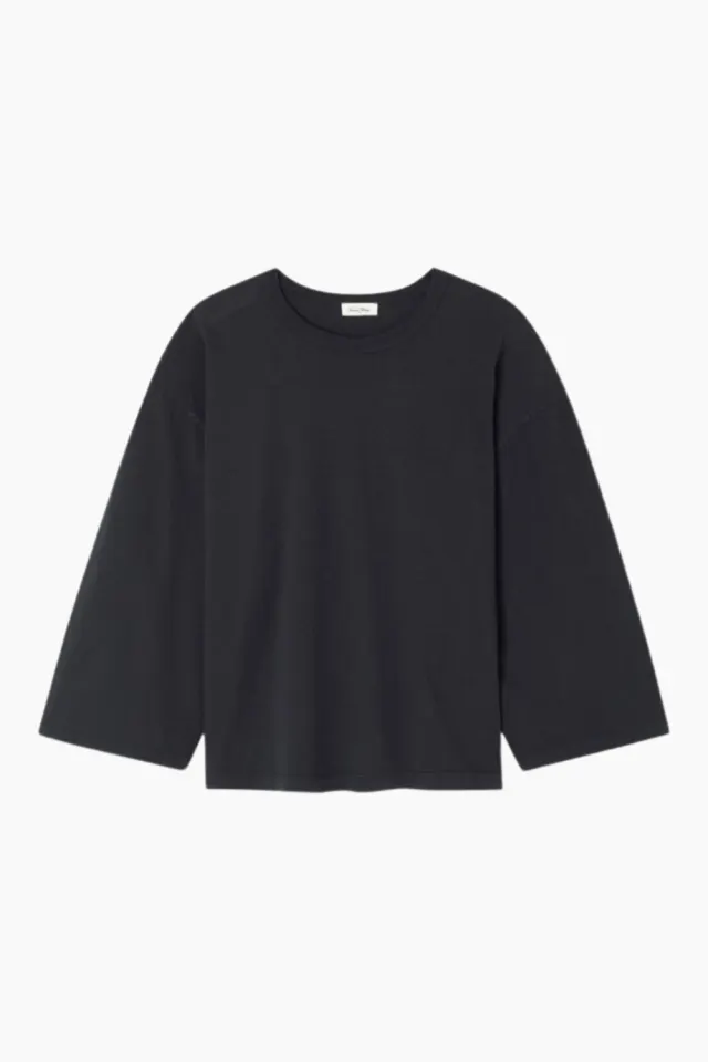 American Vintage Fizvalley T-shirt – Vintage Black — produktfoto