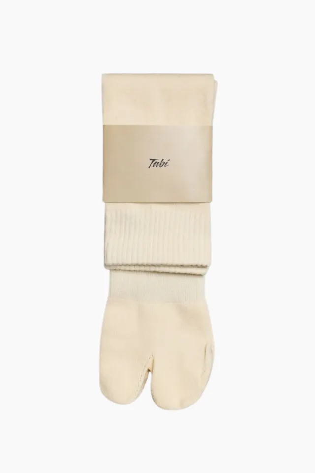 Tabi Socks X-High – råhvid — produktfoto