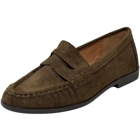 Mikaela loafers QQ-303 – brun — produktfoto