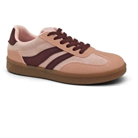 Kaede sneakers L-1 – pink — produktfoto