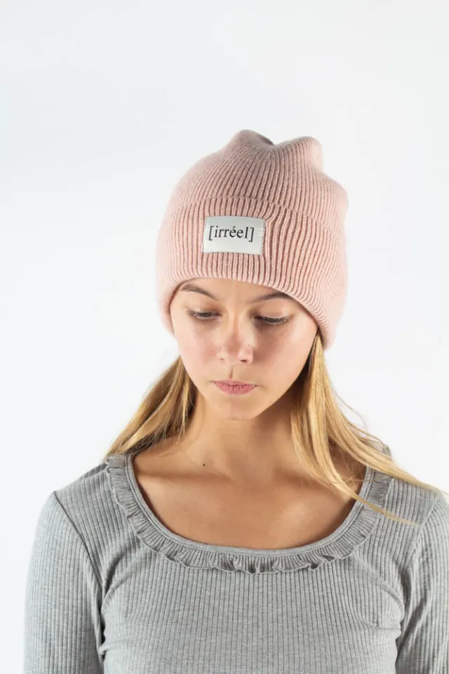 irréel Akeelah wool Beanie – rosa — produktfoto