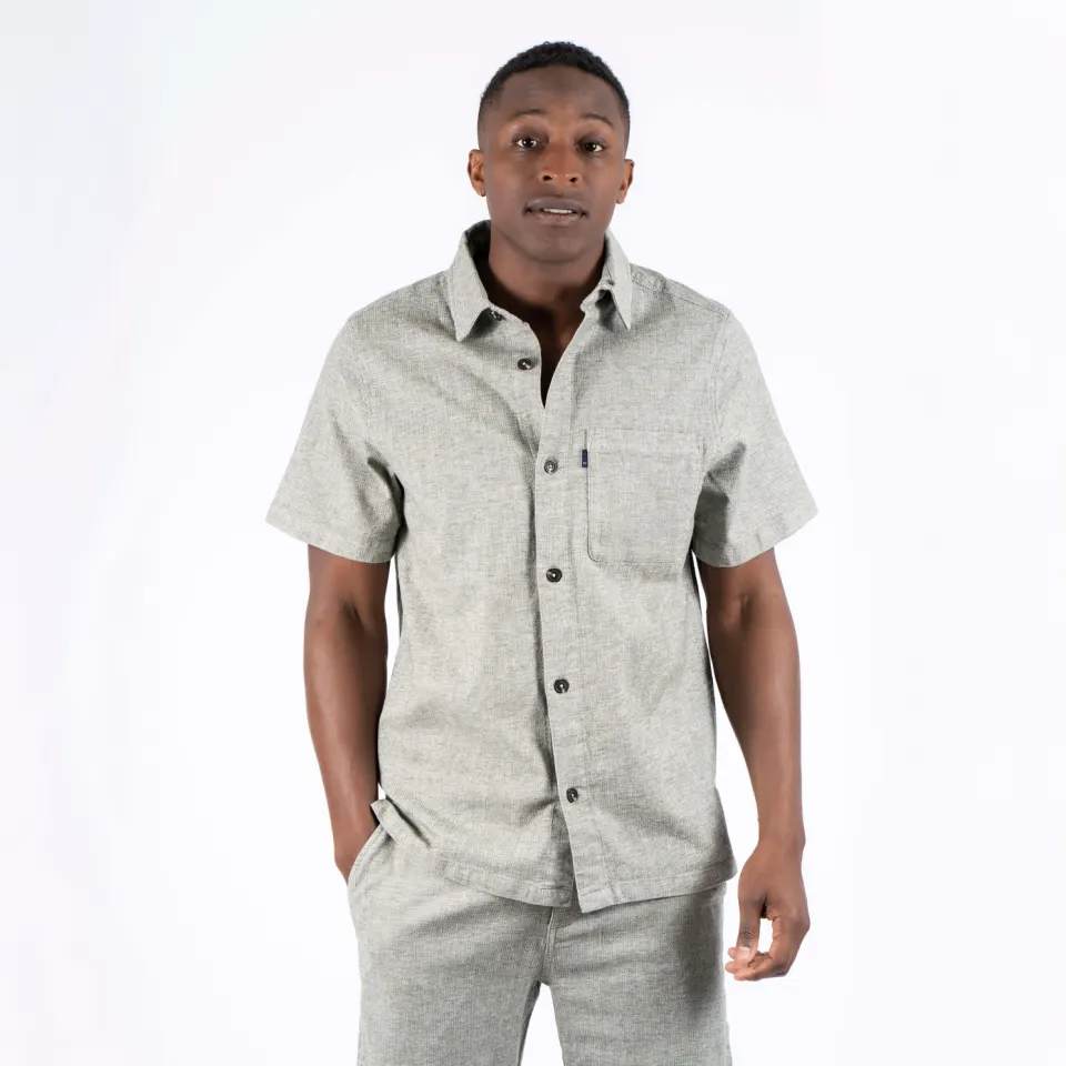 Marcus MAiggy ss overshirt – Grøn — produktfoto