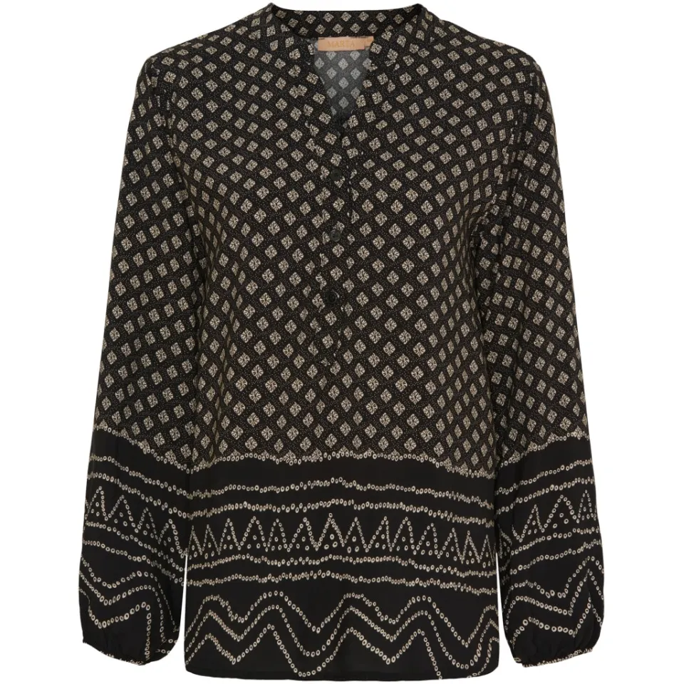Marta du Château bluse MdcChristelle 6453 – Nero1896tps — produktfoto
