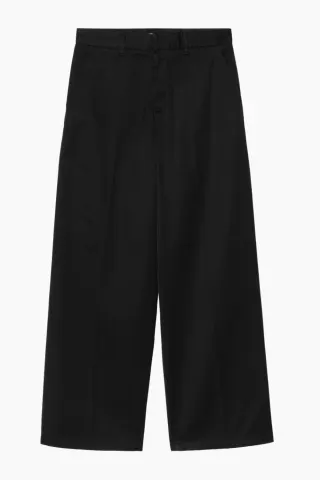Carhartt W' Omak Pant - Black Rinsed – Carhartt WIP — produktfoto