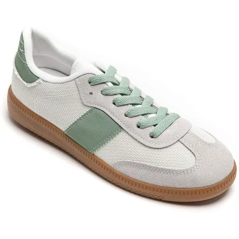 Elie sneakers 8965 – grøn — produktfoto