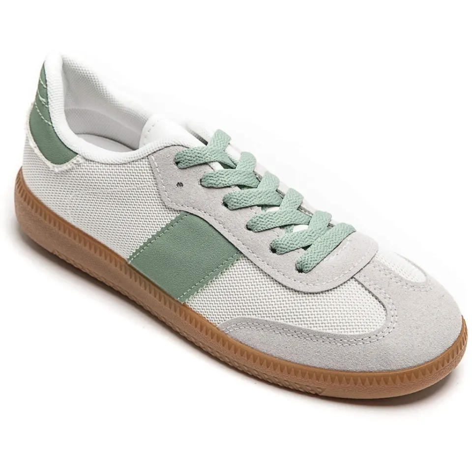 Elie sneakers 8965 – grøn — produktfoto
