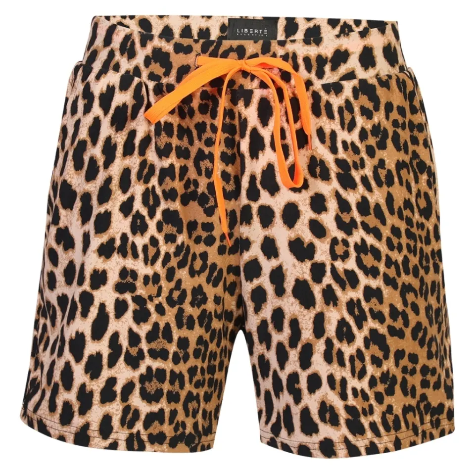 Liberté Liberte shorts Alma 9517 – LUX LEO NEON ORANGE — produktfoto