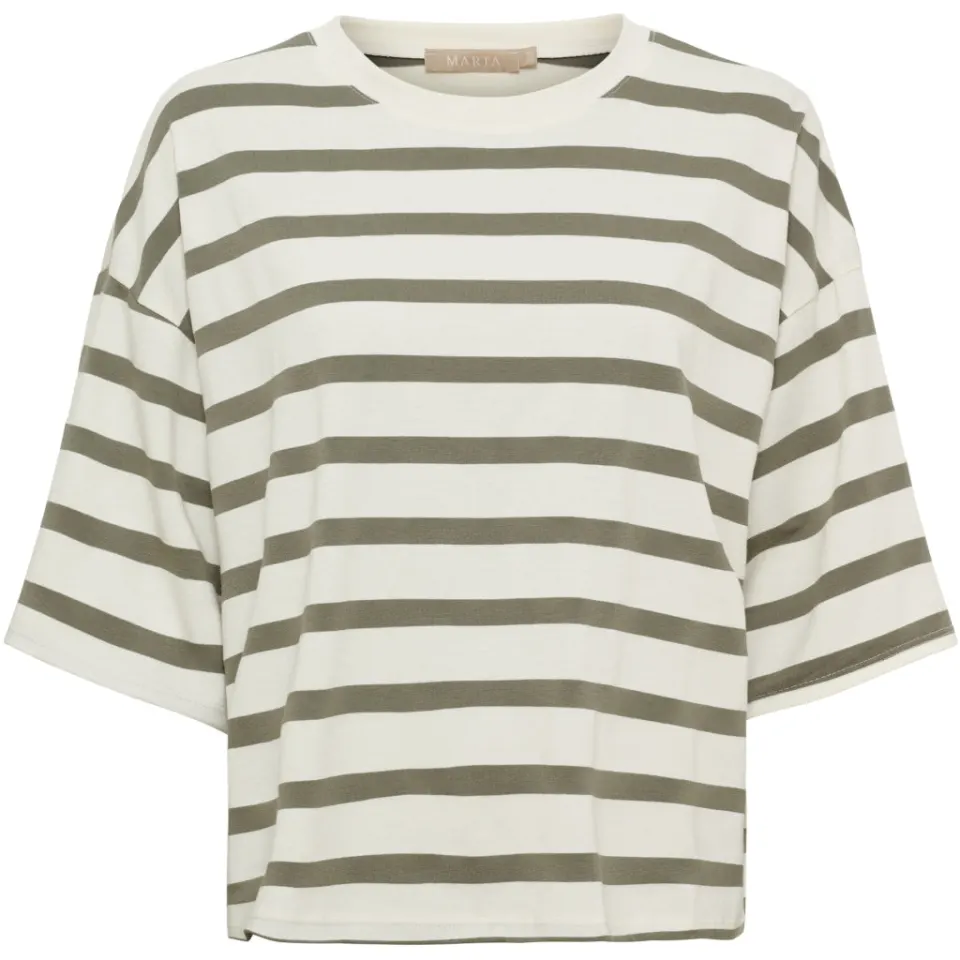 Marta du Château T-Shirt Mdcsage 8577 – Olive — produktfoto