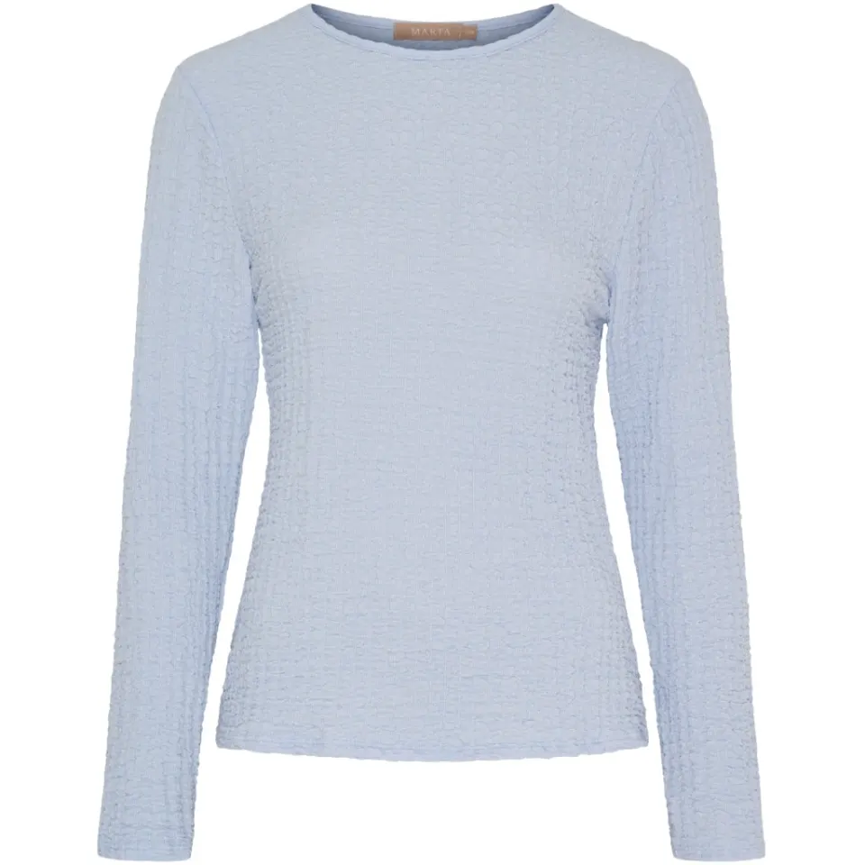 Marta du Château langærmet t-shirt MdcVionne 38915M Robyn – LightBlue66 — produktfoto