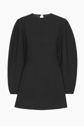 Rotate Suiting Flared Mini Dress – sort — produktfoto