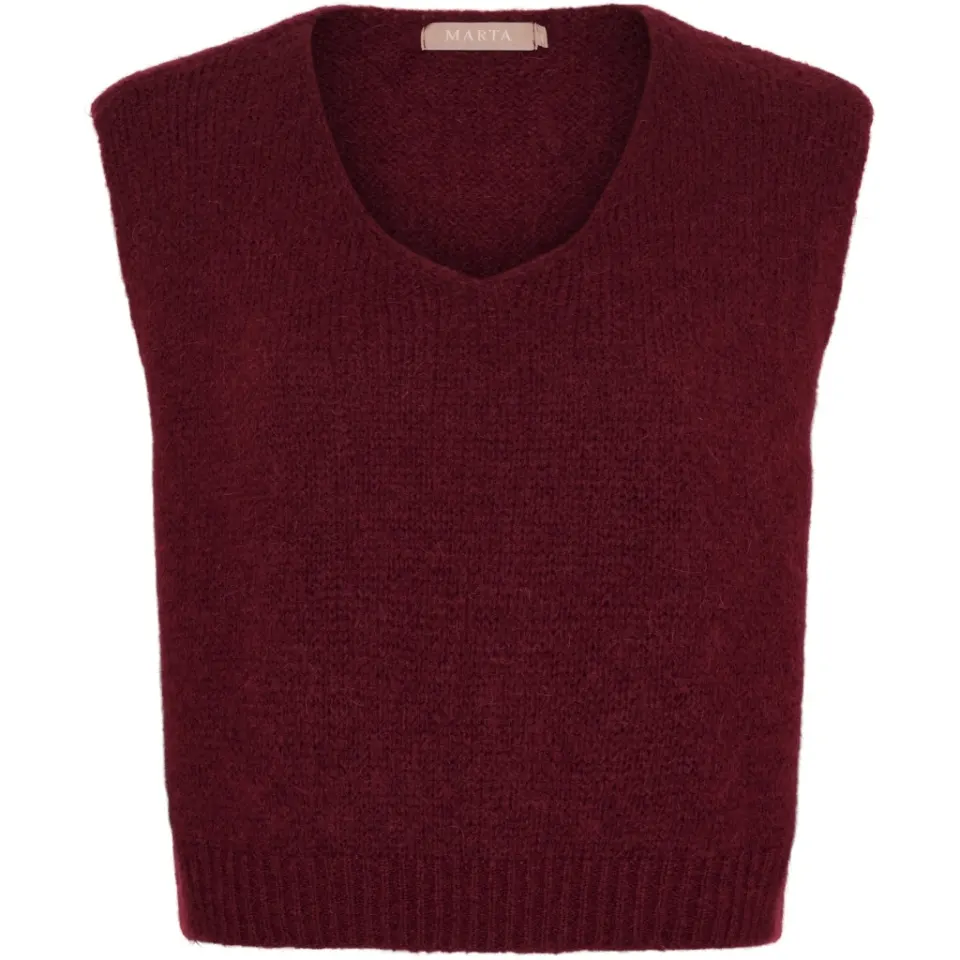 Marta du Château vest MdcMarlene 5114 – bordeaux — produktfoto