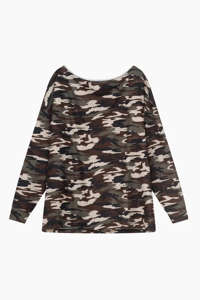 Résumé LolaRS Blouse – Camouflage — produktfoto